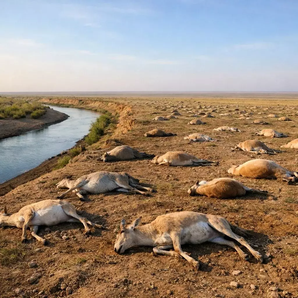 БҚО-да 1600-ден астам киік қырылды: мамандар нақты себебін анықтап жатыр