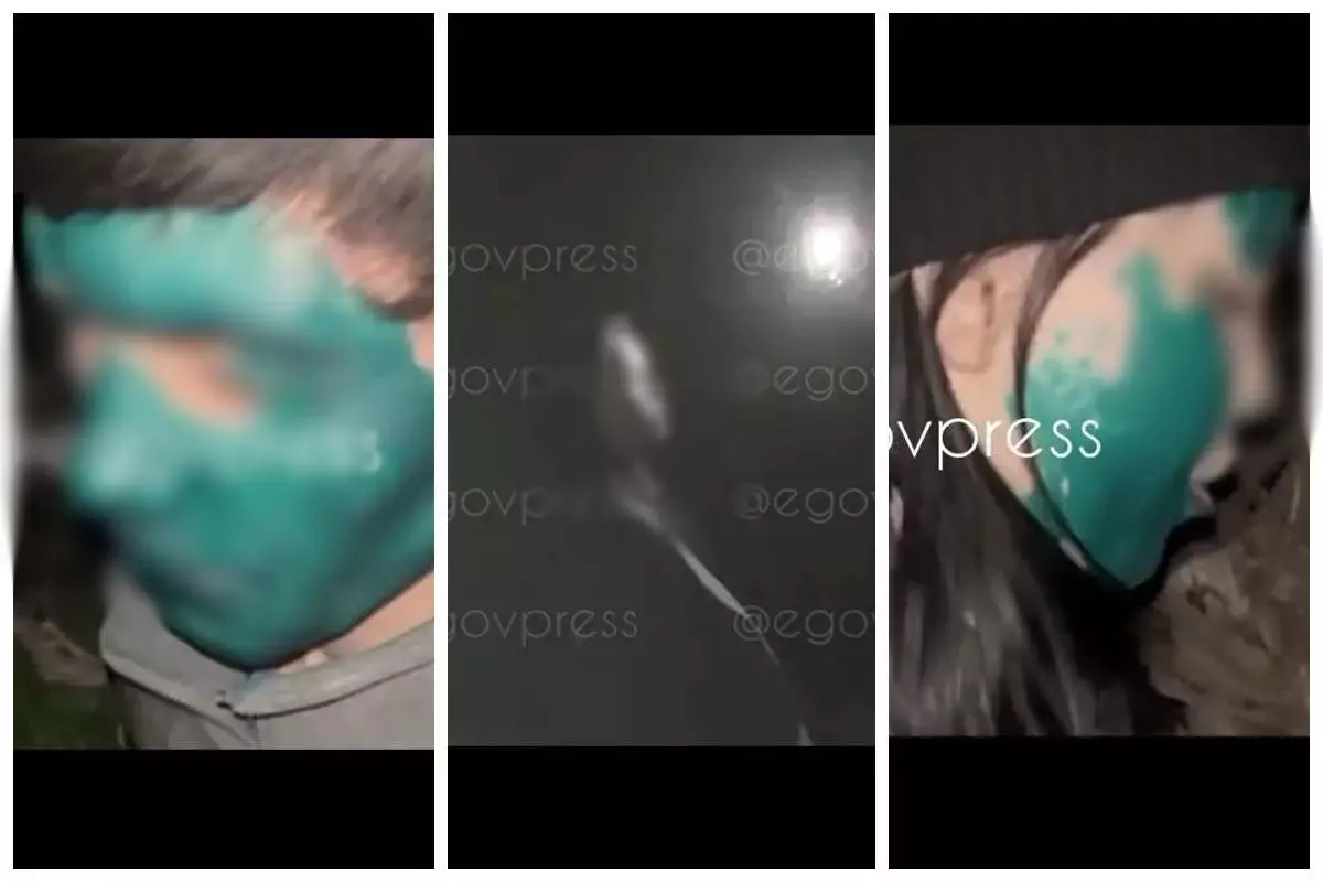 "Бетіне жасыл дәрі жағып, зорлаған": Желіде шымкенттік "есірткі курьерлерін" қорлаған видео тарады