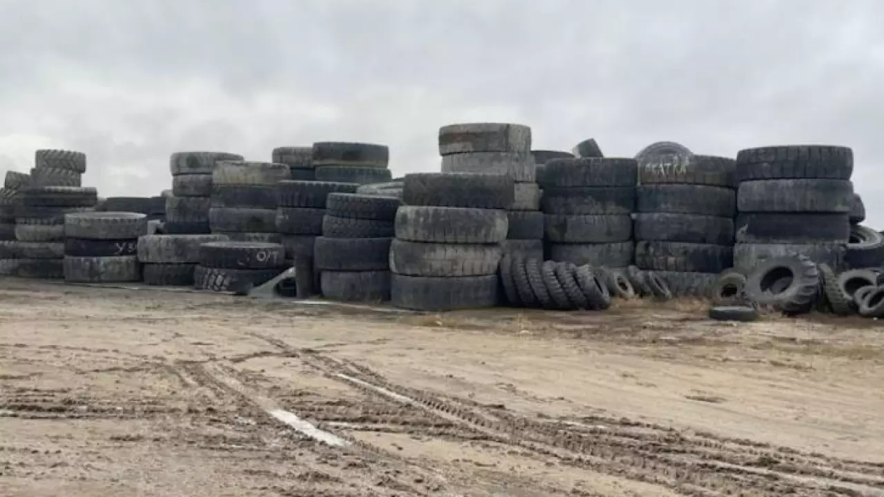 Завод по переработке шин запустили в Рудном