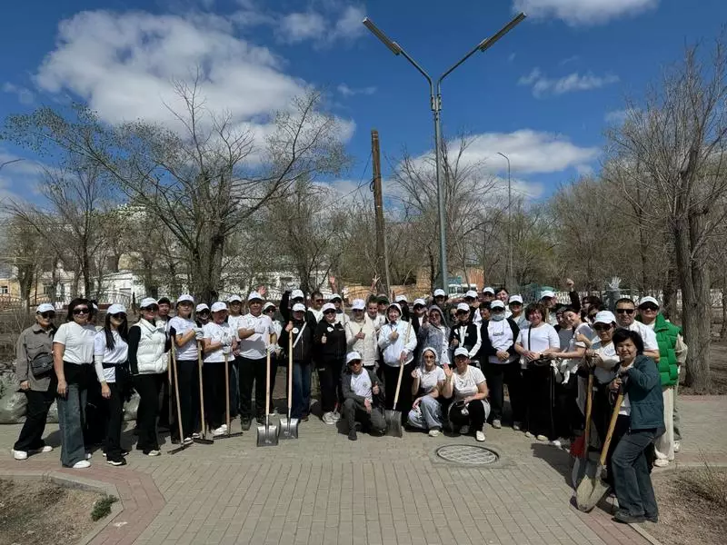 Балқаштықтар қала күнін ауқымды экологиялық акциямен атап өтті