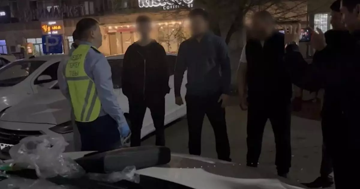  Килограмм наркотиков и обрез нашли в машине в Алматы 