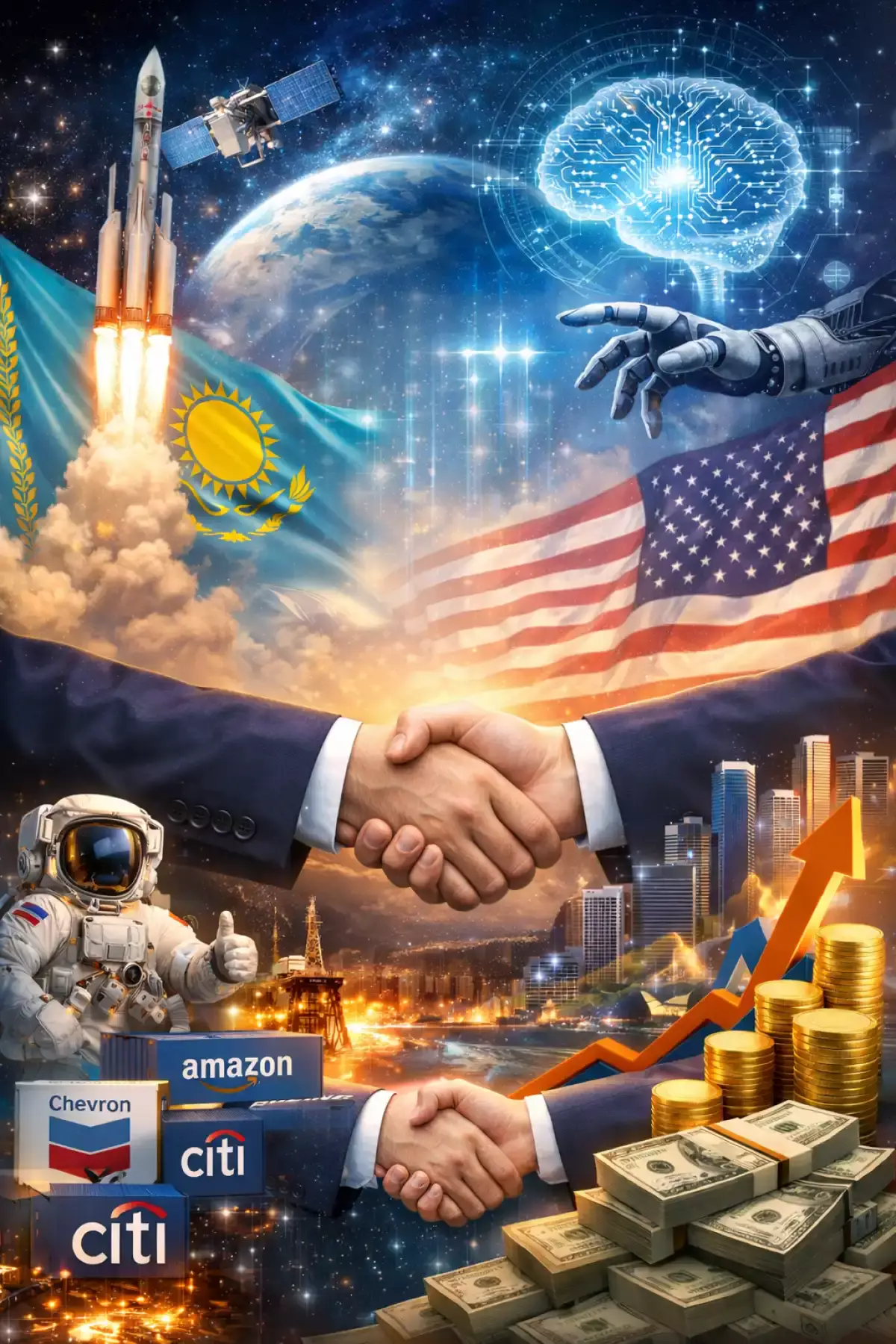 Қазақстан мен АҚШ арасындағы тауар айналымы $3,19 млрд-қа жетті