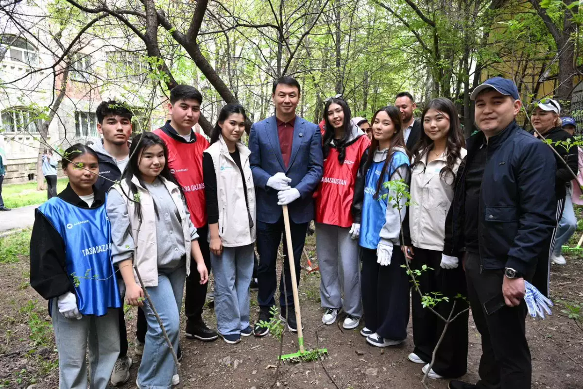 Алматыда «Мөлдір бұлақ» экологиялық акциясына 36 мыңнан астам тұрғын қатысты