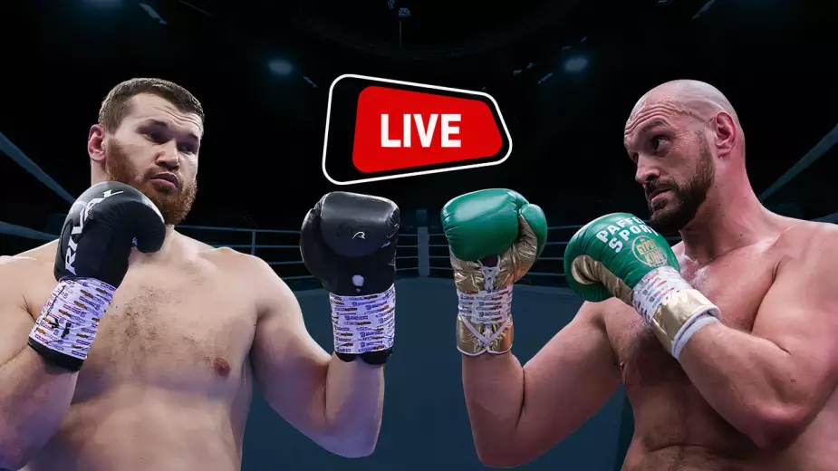 Прямая трансляция боя Тайсон Фьюри - Арсланбек Махмудов