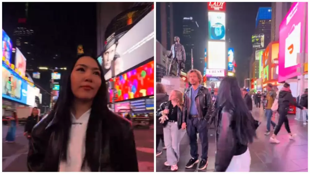 В ролик Yenlik в Нью-Йорке случайно попал Максим Галкин