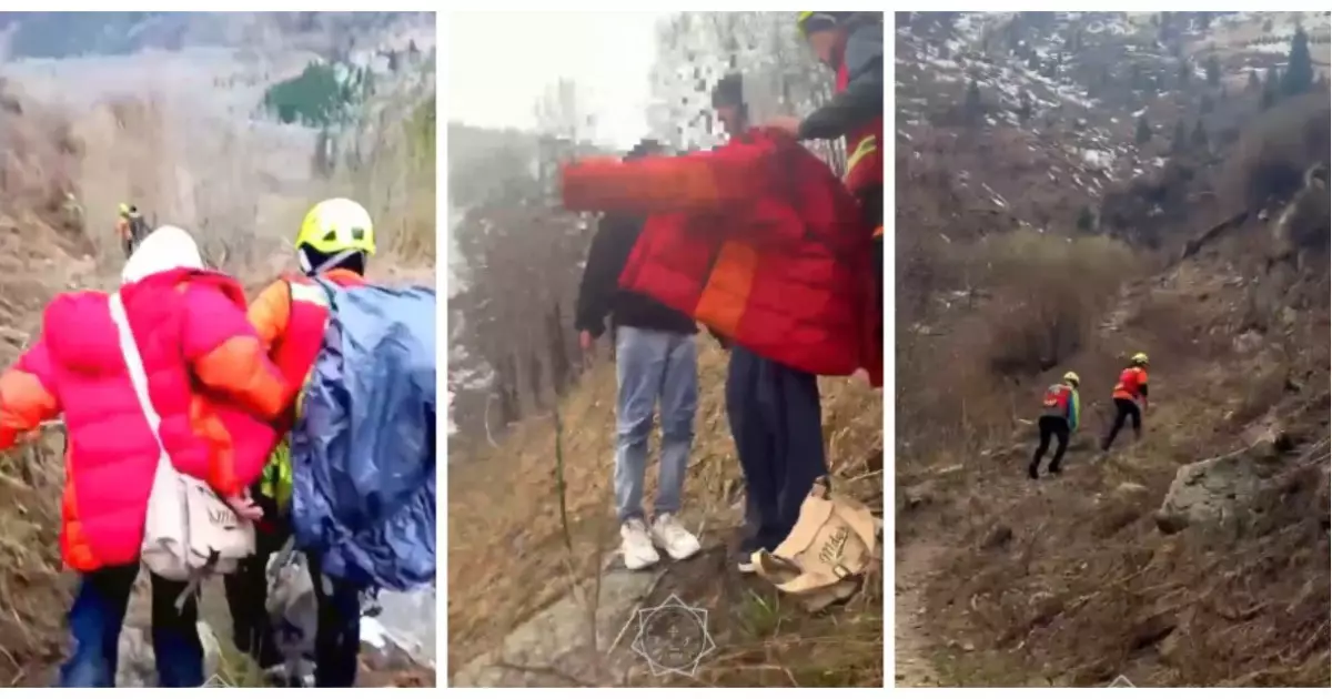   Алматы тауларында екі жасөспірім құтқарушылардан көмек сұрады   