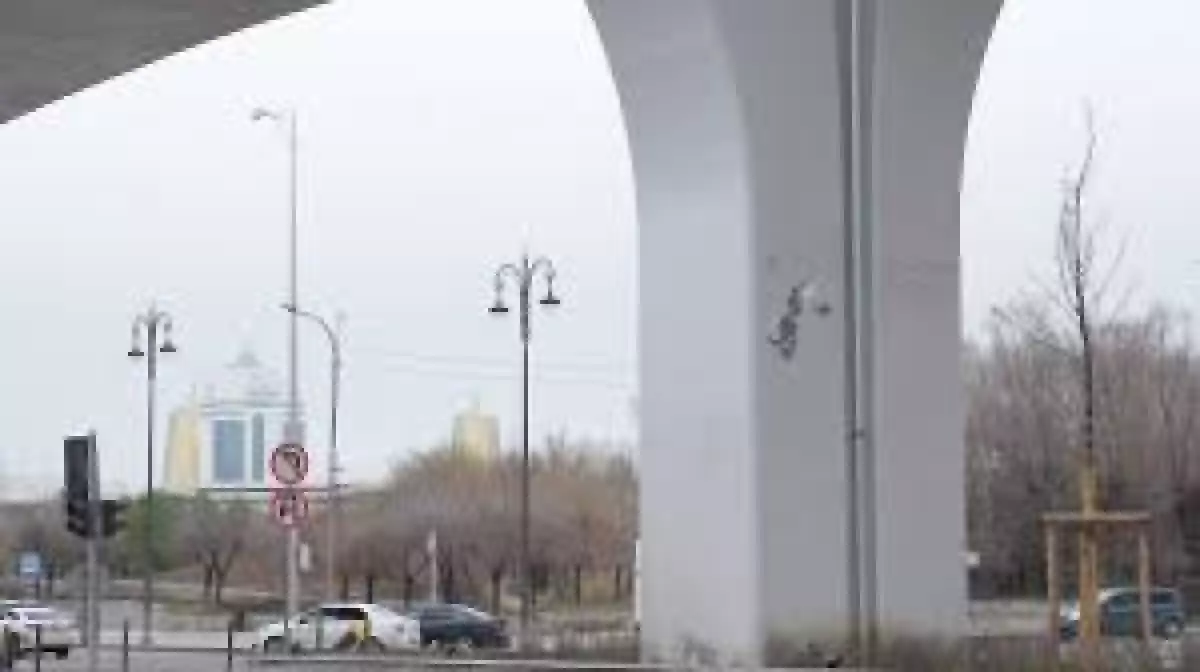 Жаңа сырланған бояуы түсіп жатыр: Астанадағы LRT тағы да дауға қалды