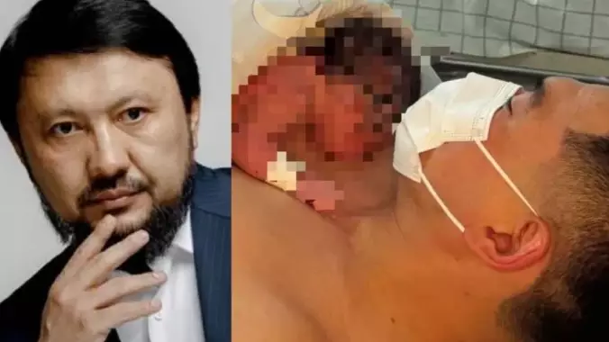 Мұхамеджан Тазабек әйелін босандыруға кірген Төреғалиді жақтап шықты