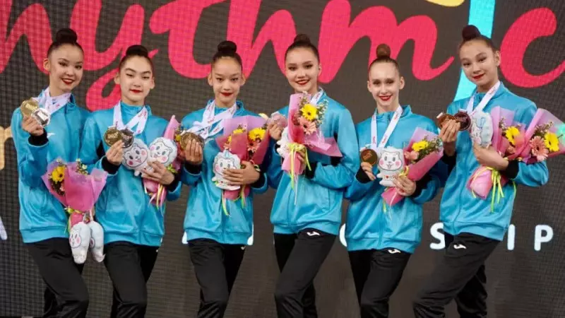 Қазақстан гимнастары Ташкентте күміс медаль жеңіп алды