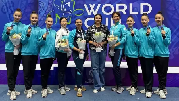 Казахстанки взяли медаль на Кубке мира в Ташкенте