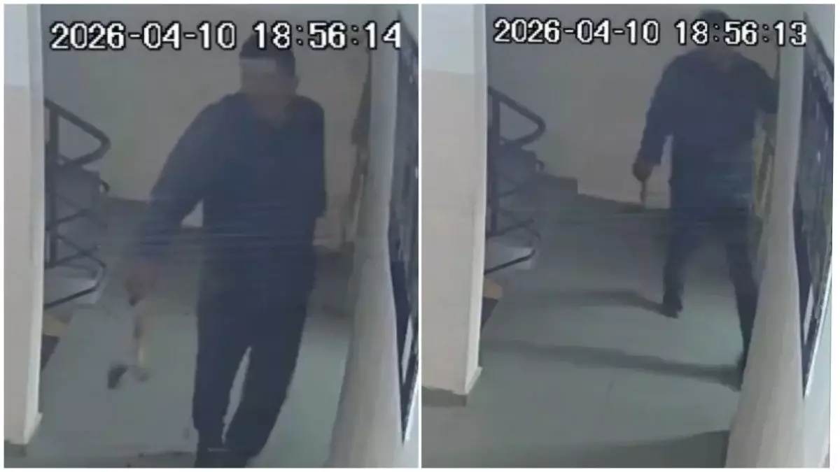 Астанада подъезде мас күйде балта ұстап жүрген ер адам қамалды