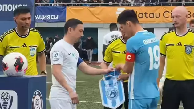 Драмой с двумя пенальти и красной карточкой завершился матч КПЛ