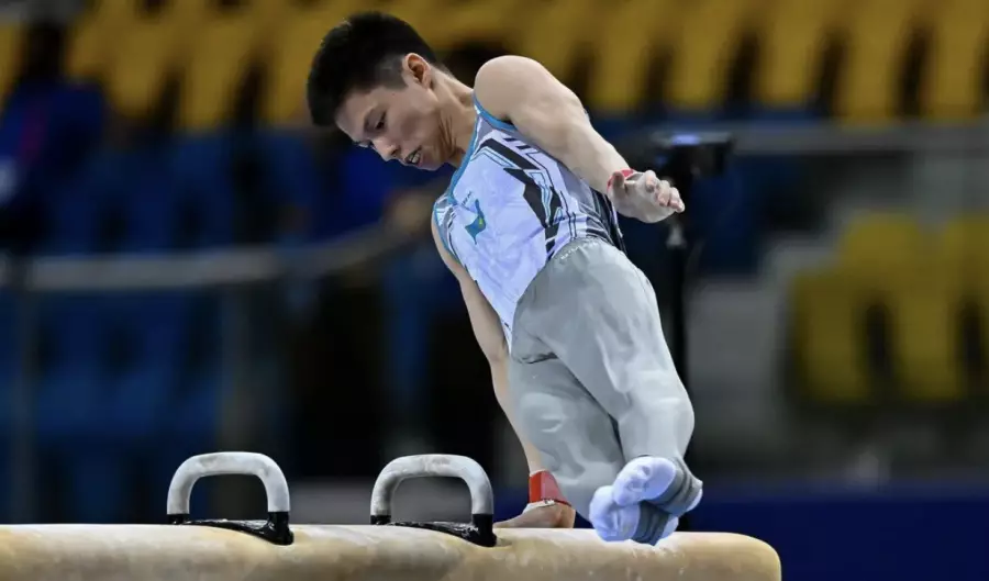Қазақстандық гимнастар Хорватиядағы Әлем кубогы кезеңінде екі медаль жеңіп алды