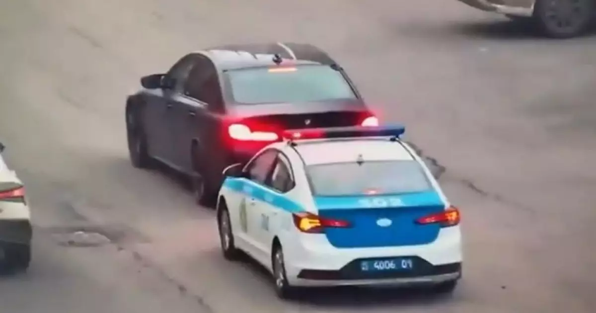  Астанада жол ережесін 61 рет бұзған жүргізуші қамауға алынды 