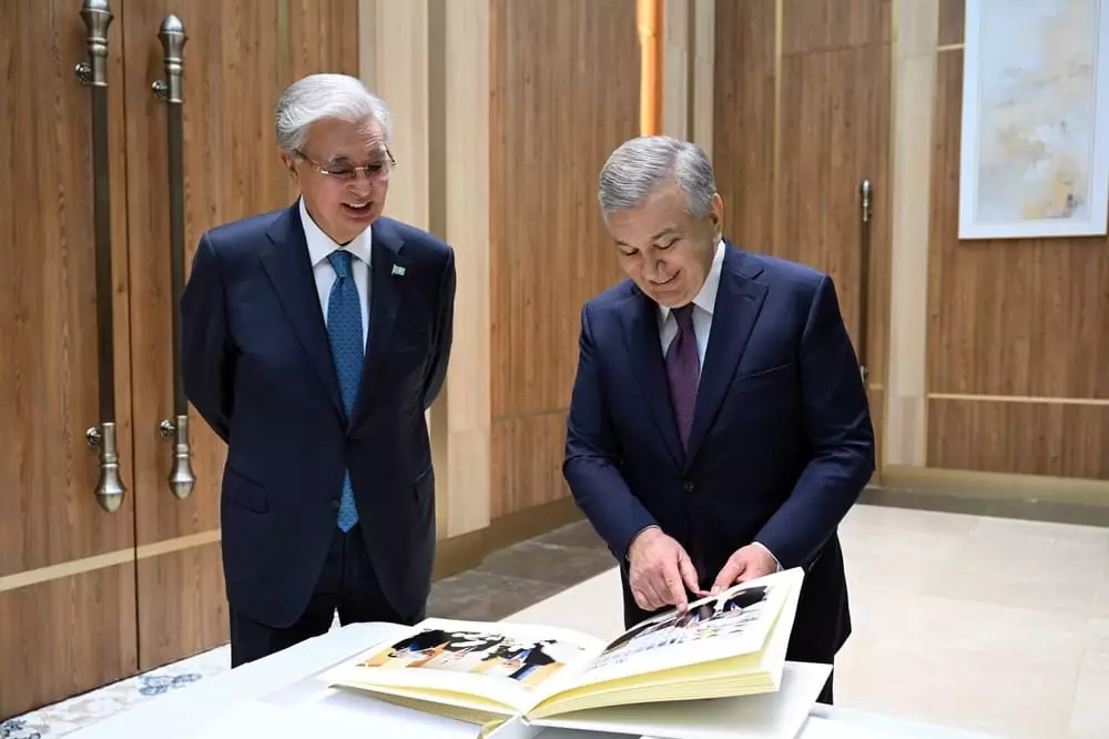 Переговоры президентов Узбекистана и Казахстана состоялись в Бухаре.