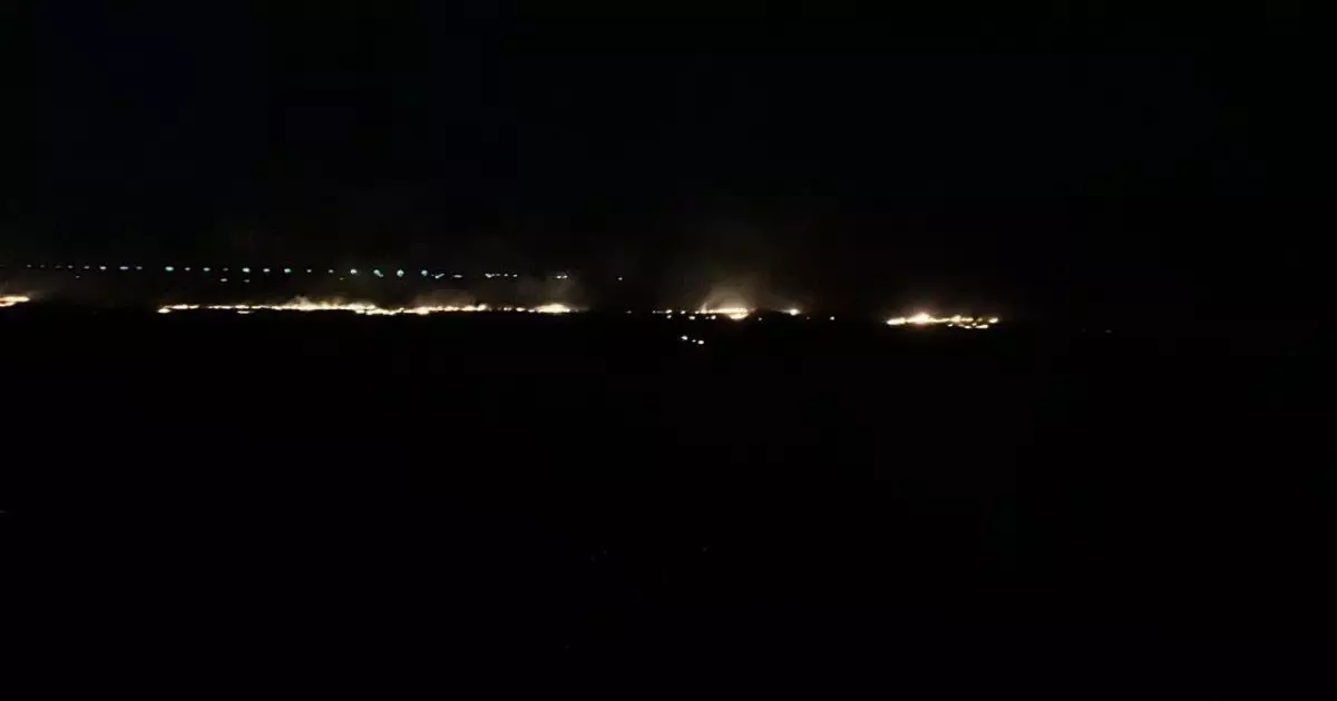  Көкшетау маңында жер өртенді 