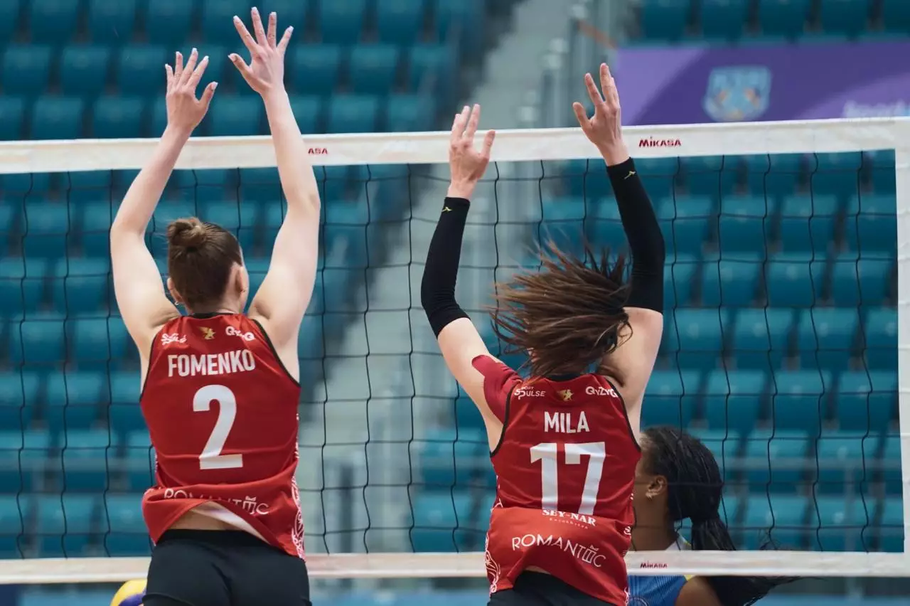 Определились призёры чемпионата Казахстана по волейболу среди женщин