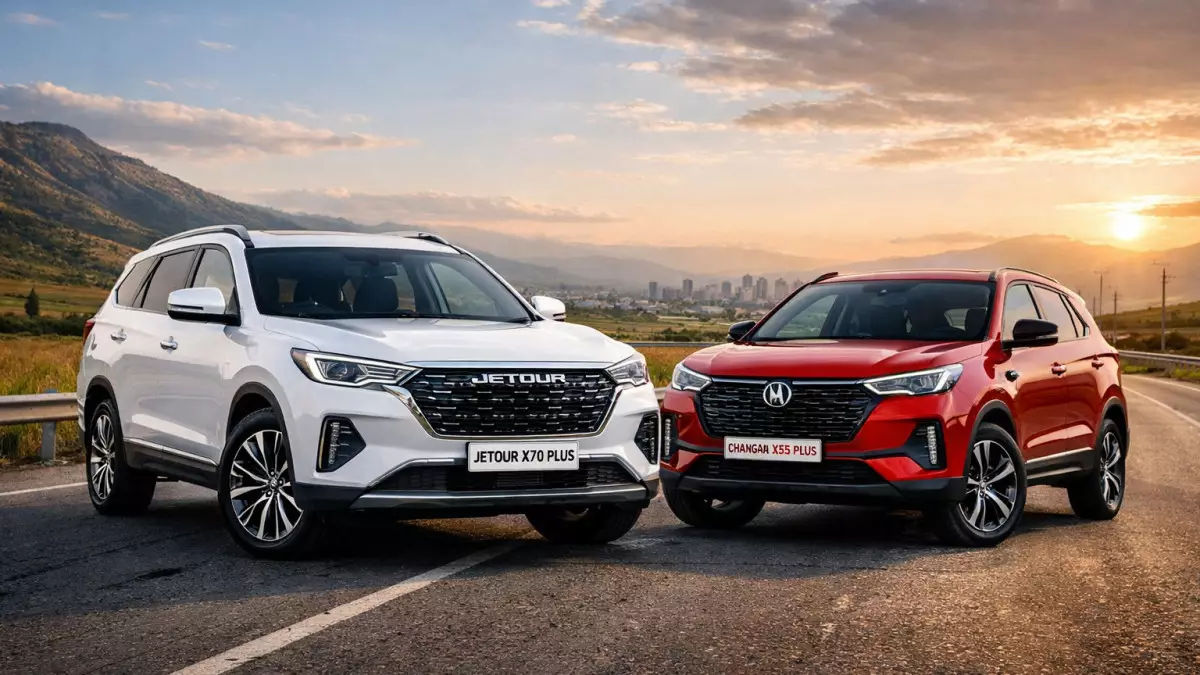 Changan CS55 Plus или Jetour X70 Plus – какой китайский кроссовер выбрать в Казахстане в 2026 году