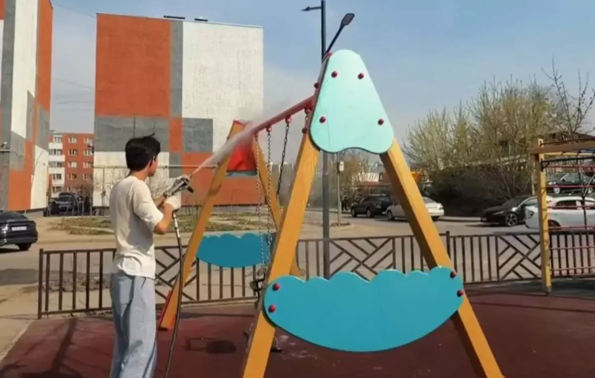 Алматының Наурызбай ауданында 35 абаттандыру жобасы қолға алынып, жаңадан 38 аула ашылмақшы