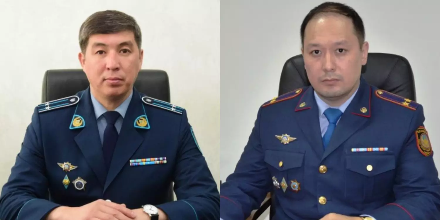 Атырауда қызметінен қуылған полиция басшыларының кім екені белгілі болды
