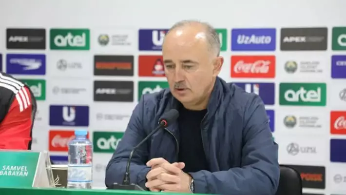 Бабаян объявил об уходе из «Андижана» после провального старта сезона