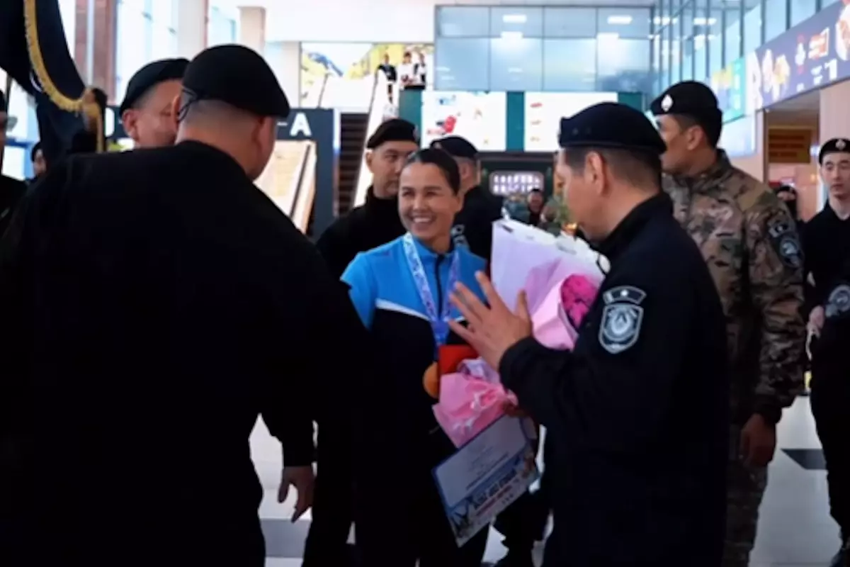 Сотрудница полиции из Атырау завоевала золото Кубка мира