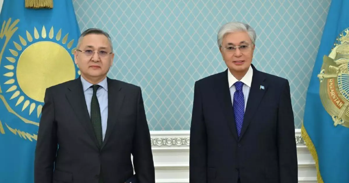  Президент ҰҚШҰ Бас хатшысы Таалатбек Масадыковпен кездесті 