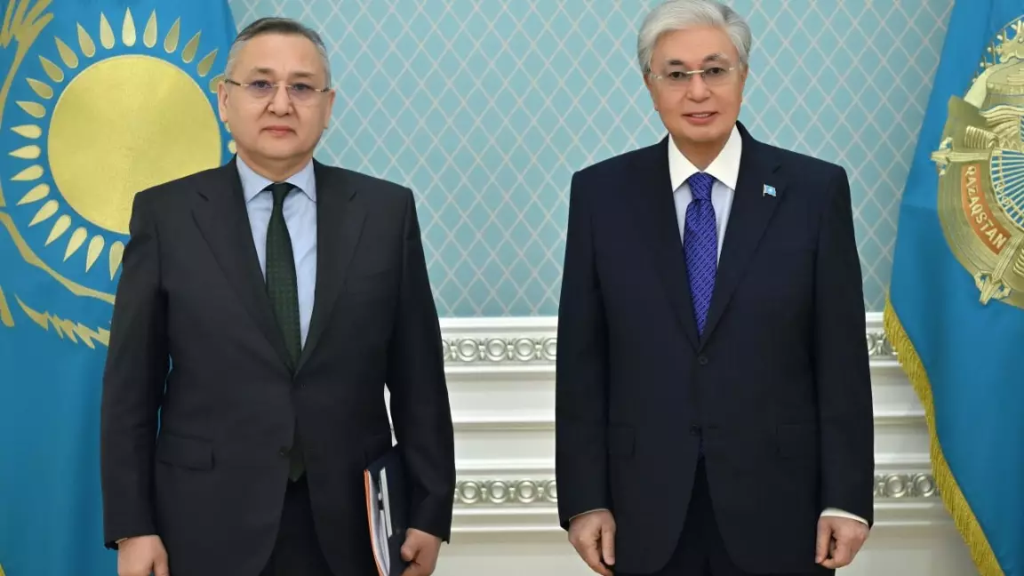 Президент ҰҚШҰ Бас хатшысы Таалатбек Масадыковты қабылдады