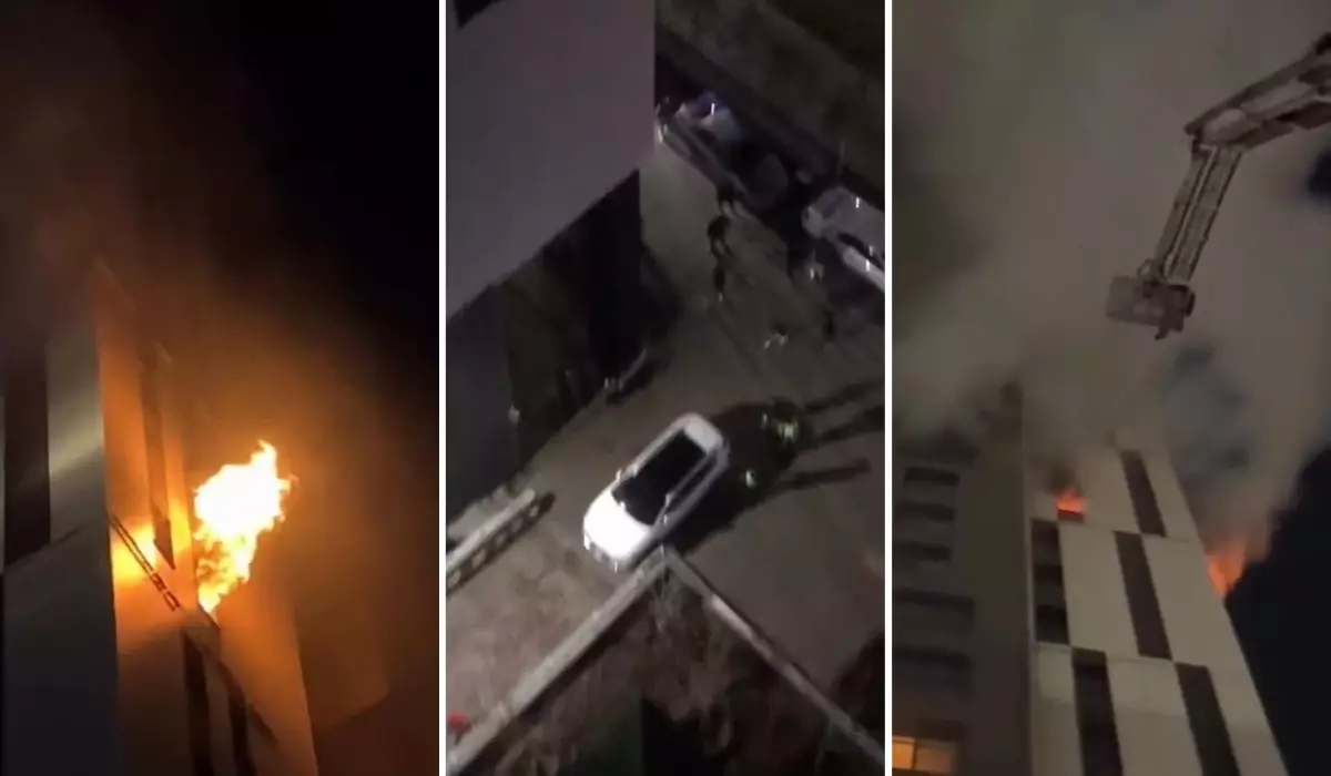 Астанада 3 баланың өмірін қиған өрт: Өртсөндірушілердің өтуіне кедергі келтірген көлік иесі жазаланды