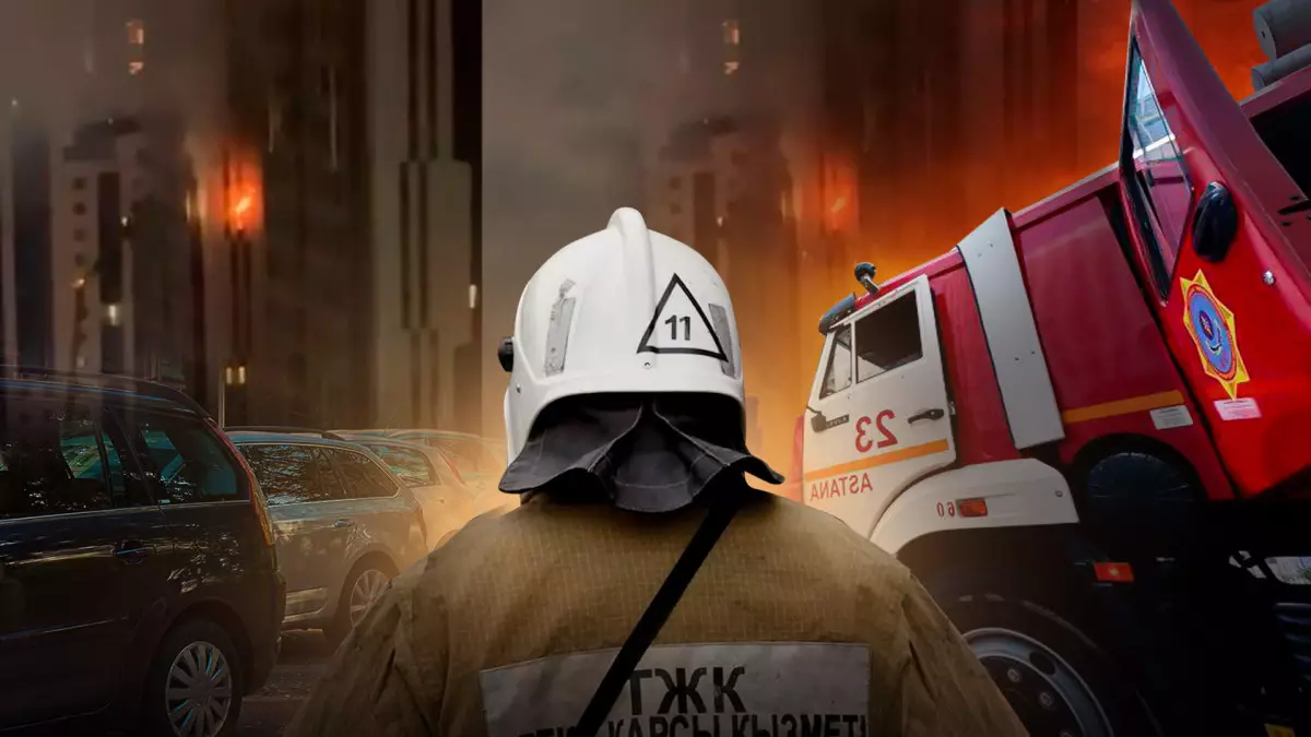 Астанадағы қайғылы өрт: төтенше жағдайда жолды көлік бөгесе, не істеу керек?