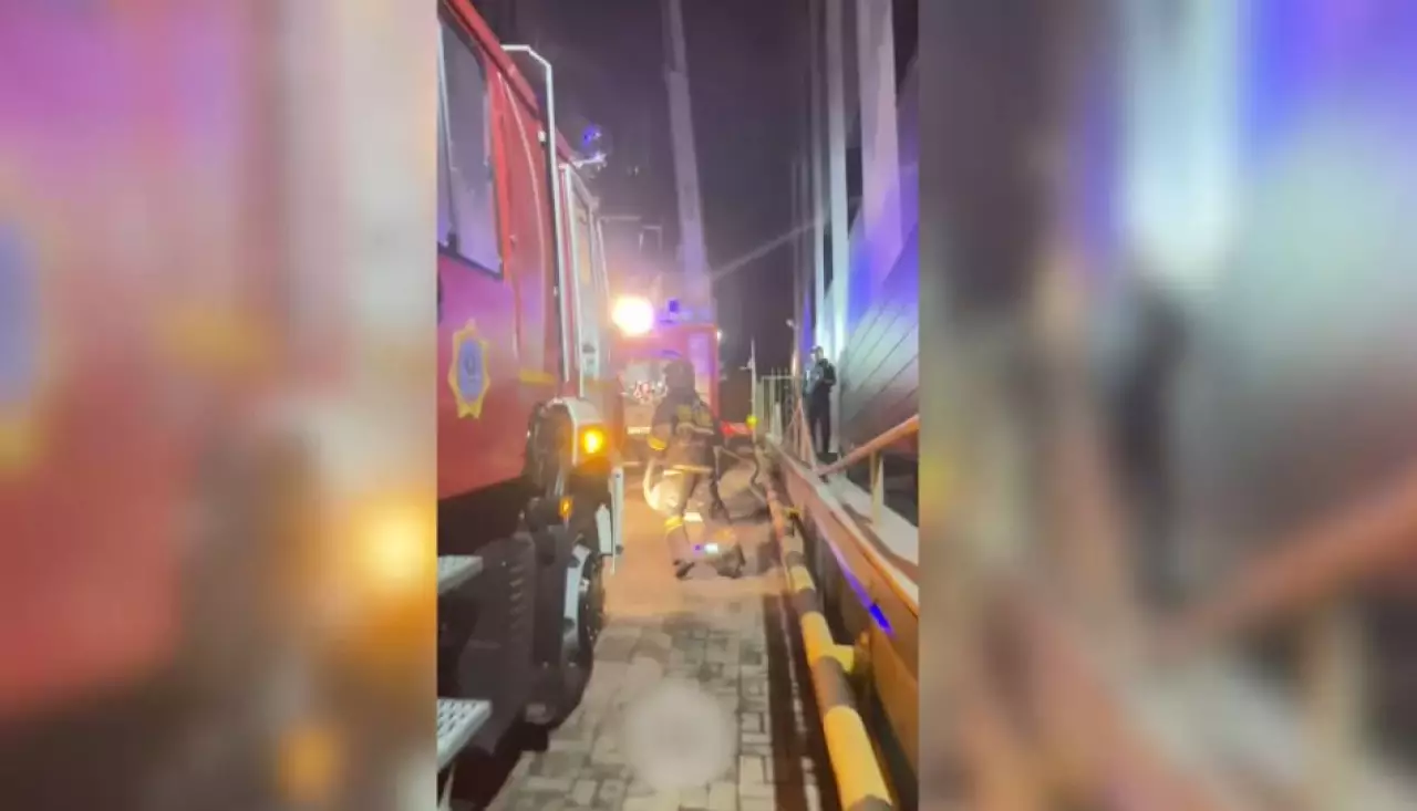 В Астане наказали водителя, перекрывшего проезд пожарным