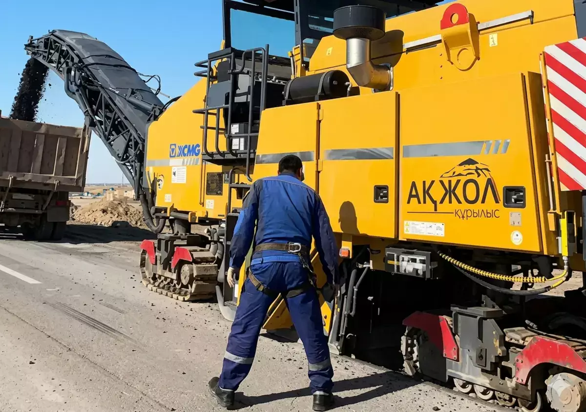 На автомобильной дороге Жетыбай – Жанаозен – Туркменистан проводится капитальный ремонт - новости на Lada.kz 13.04.2026