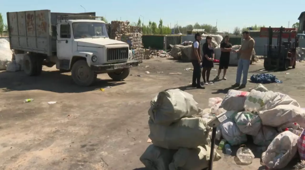 Түркістан облысында тұрмыстық қалдық қайта өңделеді