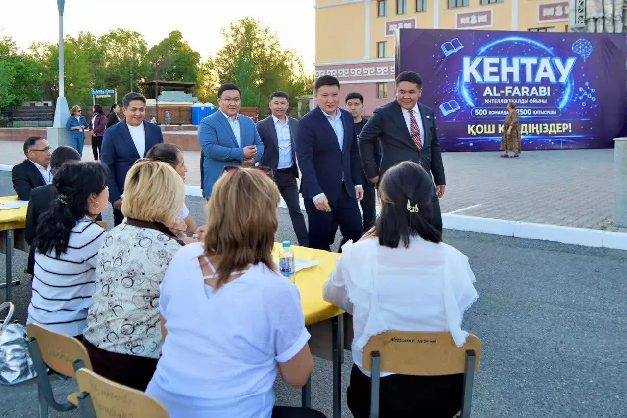 Кентауда бір мезетте 2500-ге жуық адам қатысқан республикалық «AL-FARABI» интеллектуалды ойыны өтті