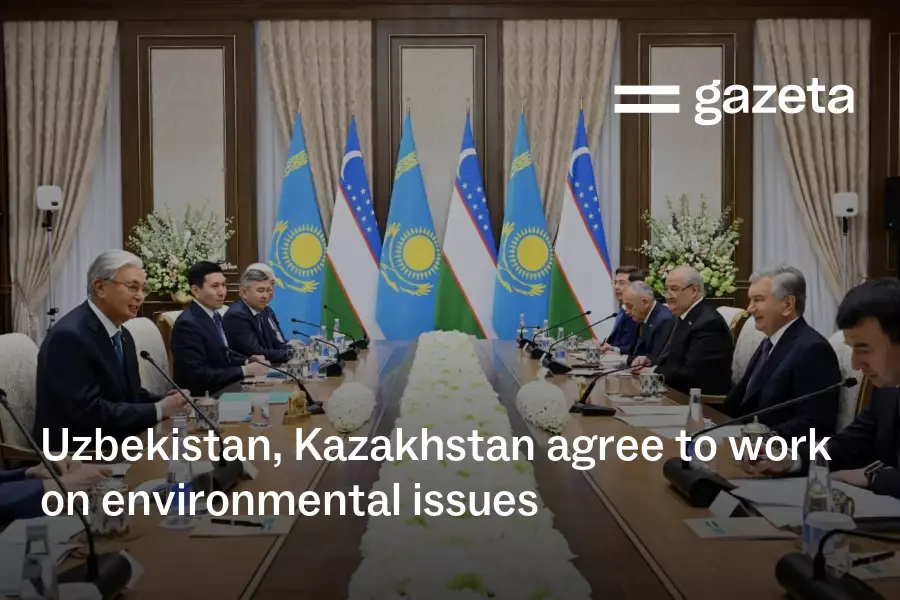 Узбекистан и Казахстан договорились о совместной работе по экологическим вопросам и расширении сотрудничества.
