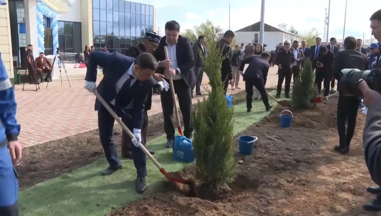 Доссор кентінде мұражай-кітапхана ашылды 