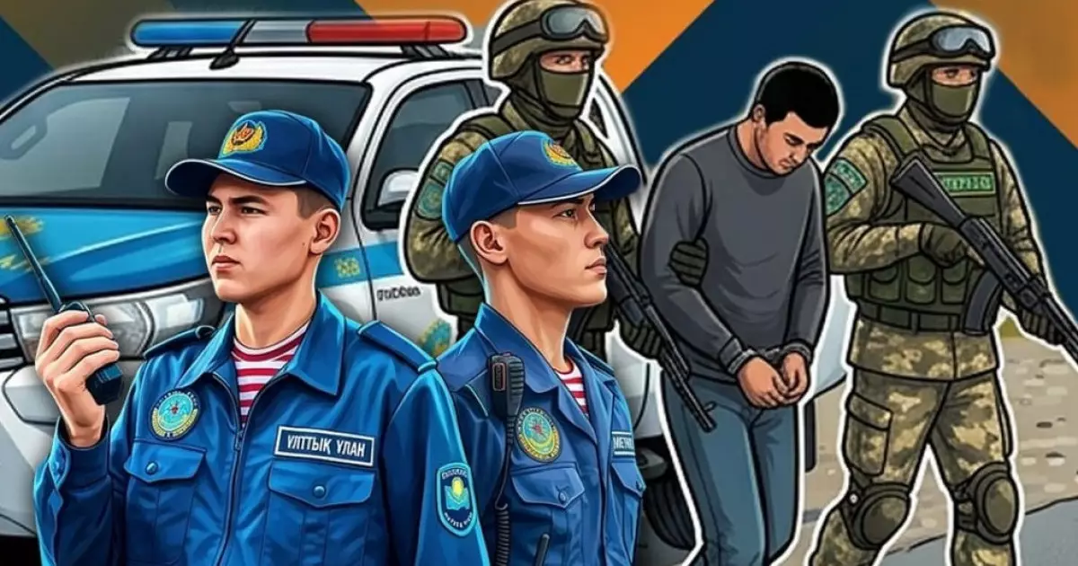 Ұлттық ұлан жауынгерлері жыл басынан бері үш мыңнан астам құқық бұзушыны ұстаған 