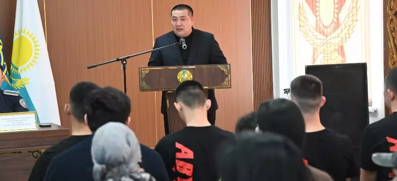 Новобранцев для Службы государственной охраны отобрали в области Абай