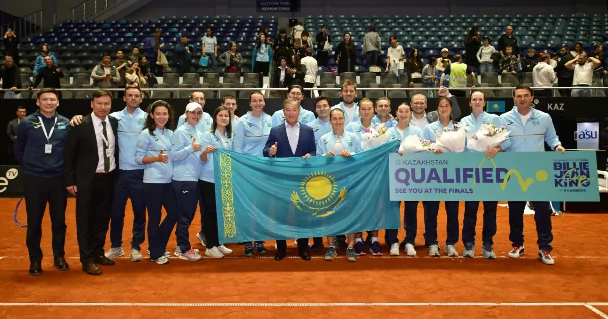  Теннистен Қазақстан әйелдер құрамасы әлемдік рейтингте 7-орынға көтерілді 