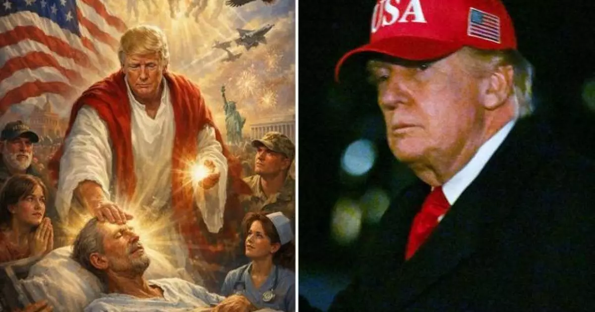  Трамп өзін Иса сезініп жүр ме? 