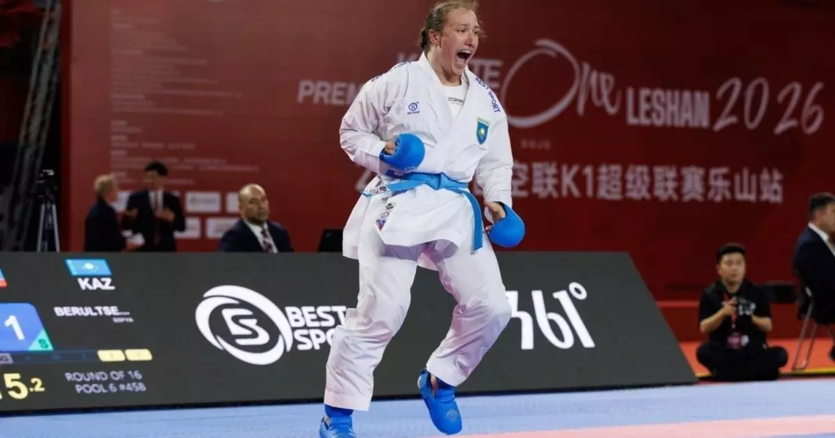  Софья Берульцева Премьер-лига турнирінде үшінші рет топ жарды 