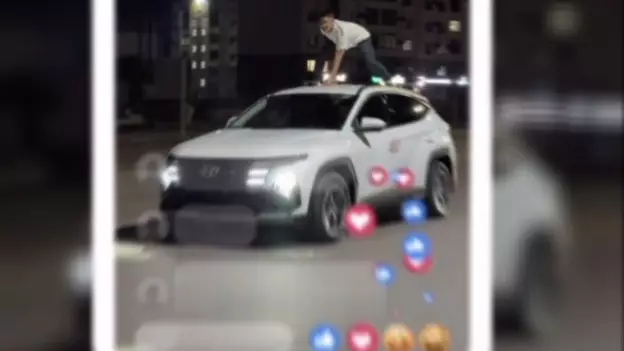 TikTok үшін тәуекел: Ақтөбеде көлік төбесінде "шоу" көрсеткендер жауапқа тартылды
