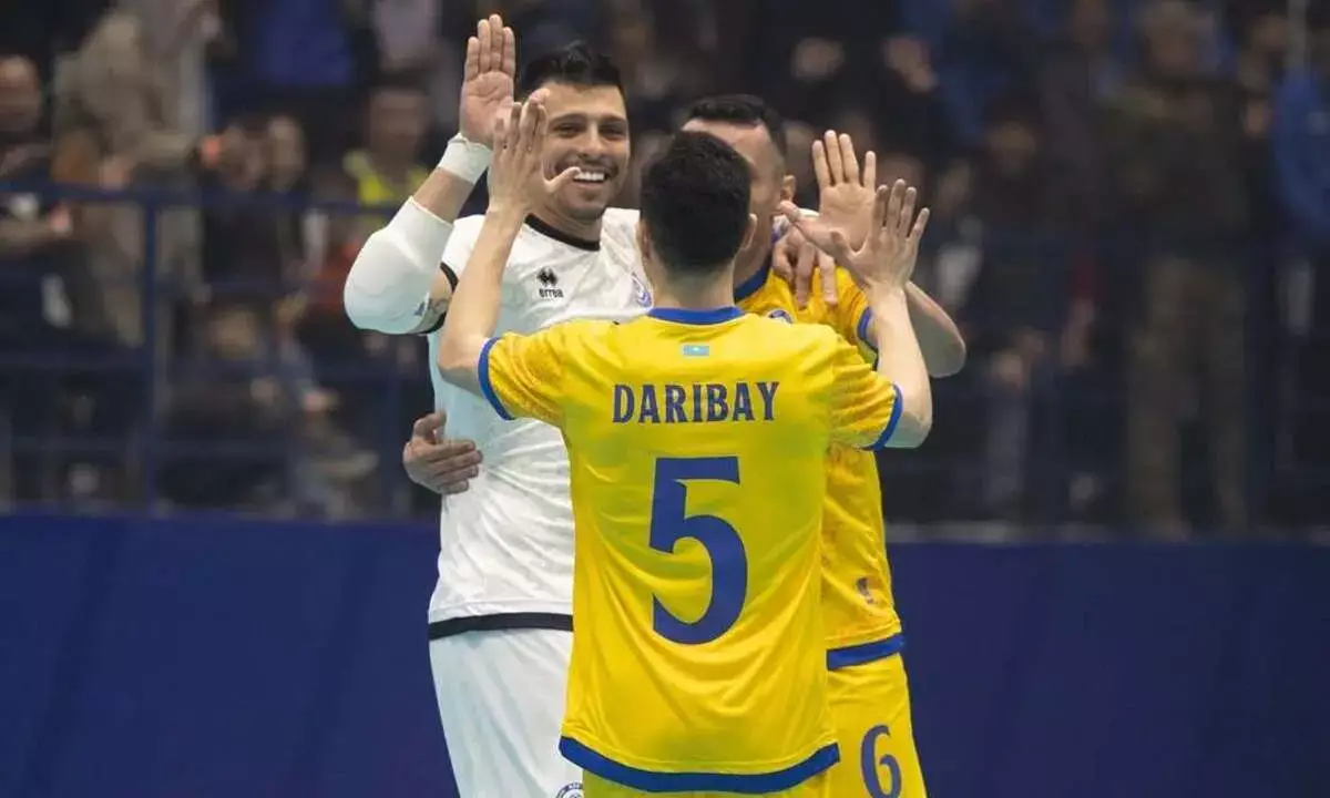 Сборная Казахстана разгромила Азербайджан в первом контрольном матче в Актау - новости на Lada.kz 14.04.2026