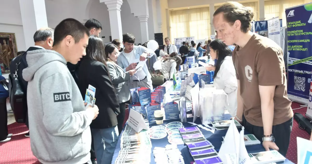  ҚазҰУ-да «Study in Kazakhstan» республикалық білім беру көрмесі өтіп жатыр 