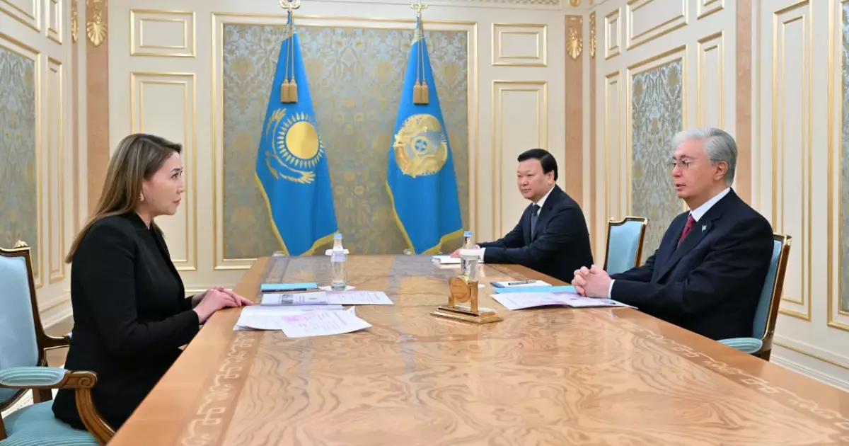  «Қазақстан халқына» қорының басшысы Президентке есеп берді 