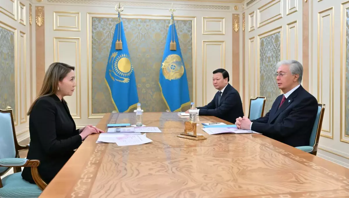 Ләззат Шыңғысбаева Президентке «Қазақстан халқына» қорының жұмысы туралы баяндады