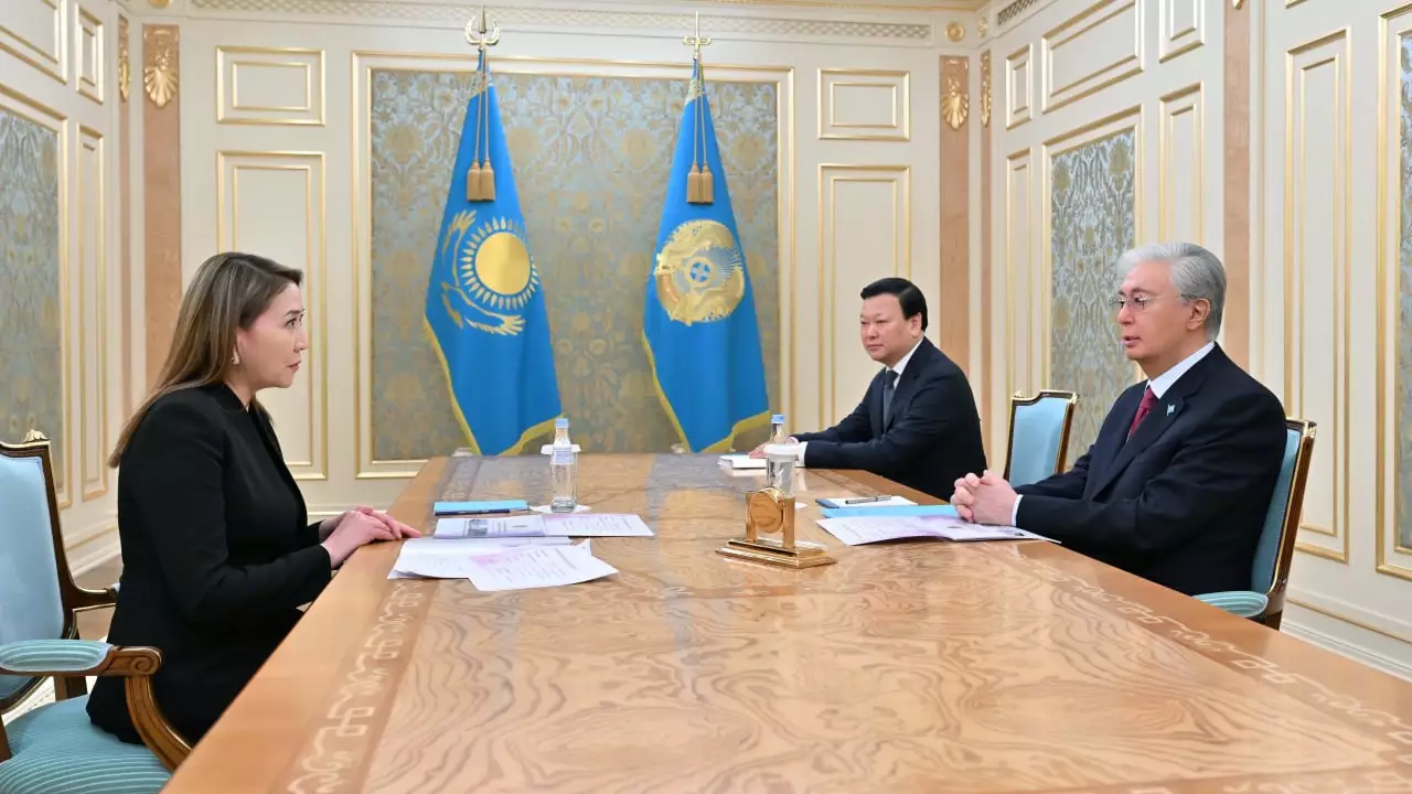 Тоқаев «Қазақстан халқына» қоғамдық қорының басқарма төрағасын қабылдады