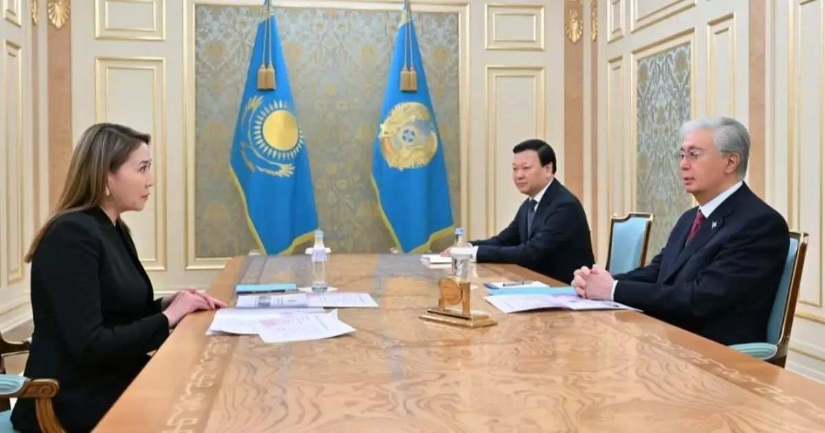  Ләззат Шыңғысбаева Президентке «Қазақстан халқына» қорының жұмысы туралы баяндады 