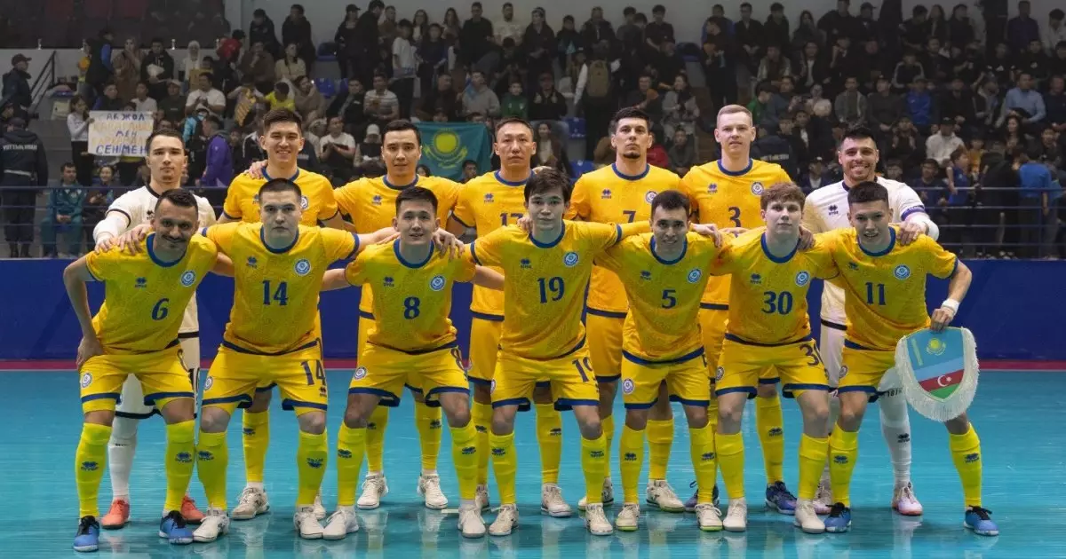  Қазақстан футзал құрамасы жолдастық кездесуде Әзірбайжанды жеңді 