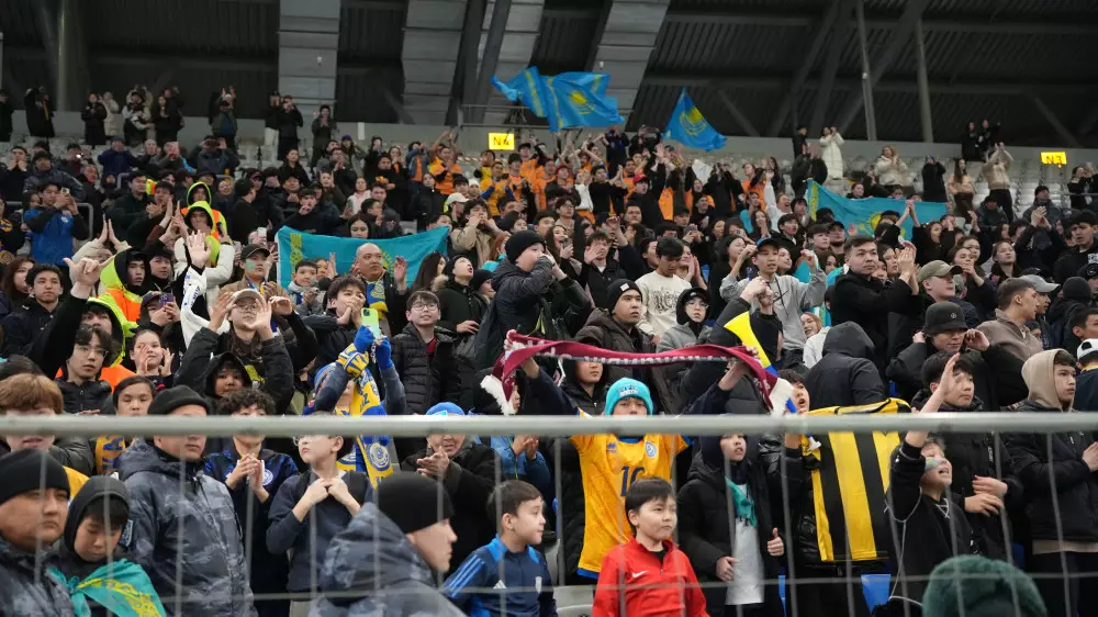 Рекорд в Казахстанской премьер-лиге: в каком городе больше всего зрителей